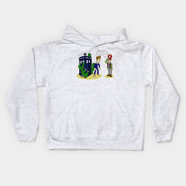 Beware the Prickly Planet Kids Hoodie by jackbrimstone